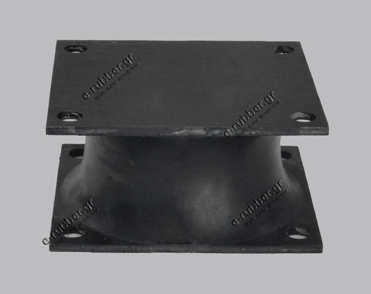 Roller Drum Antivibration Mount 120x110x60 4 Screw holes D11 centers 100x85 - Image 3