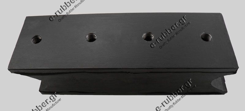 Roller Drum Antivibration Mount 300x100x85 4xD16 - Image 3