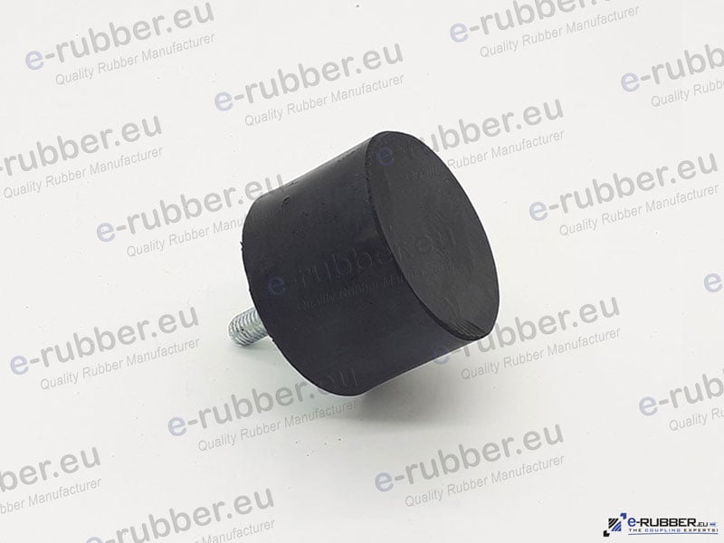 Male Buffer Foot Ø78×55 M12 - Image 2