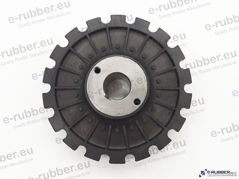 Interchangeable Disc Coupling for Atlas Copco XAS - D180x20 '1615606401' - Image 2