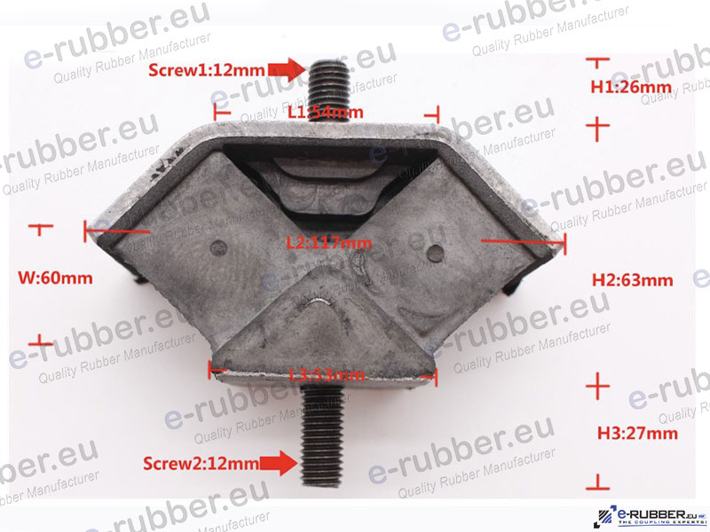 Engine Mount for IHI excavator (No2) — изображение 3