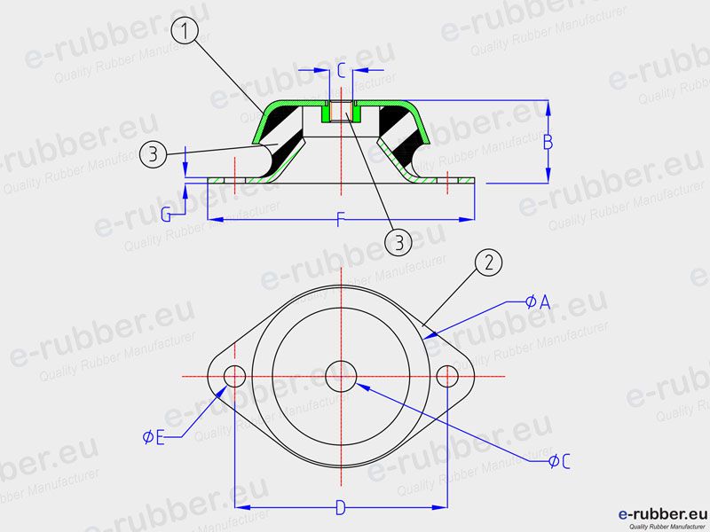 FC 426M M16 Mount - Image 3