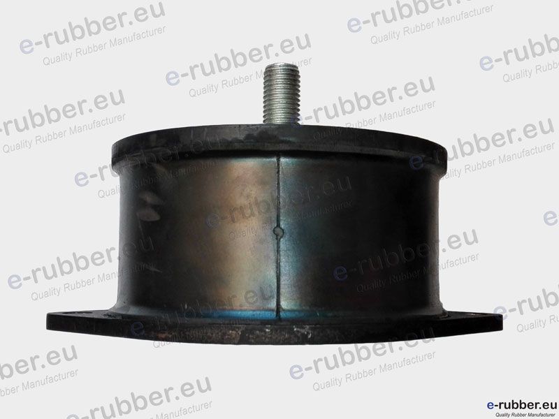Roller Drum Antivibration Mount D170x90 M20 OVAL centers 205 2xD15 (PN 06129901 - 06129902) - Image 2
