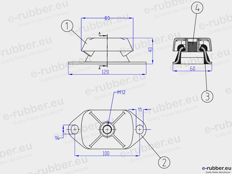 RCS 100 M12 Mount - Image 4