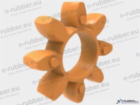 ROTEX 42 Spider 92 Shore A =T-PUR®= orange